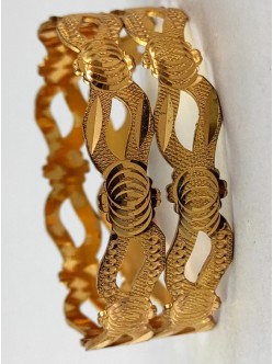 Gold Plated Bangles